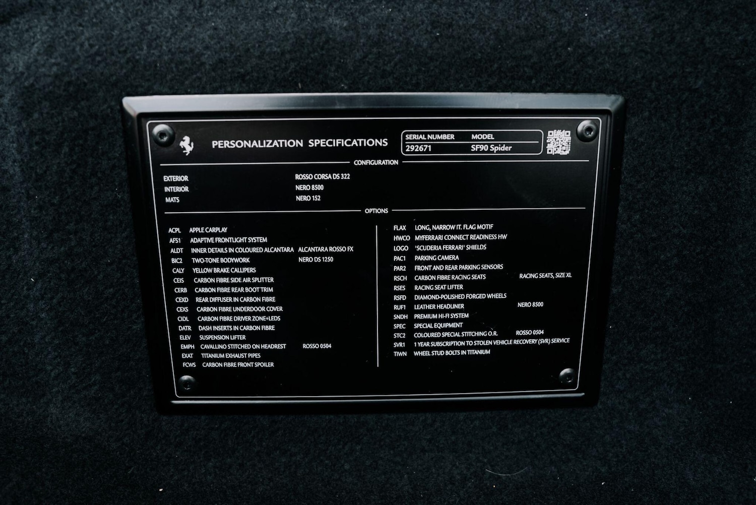 Used Ferrari SF90 Spider 2023 for sale - 76284259: Photo 55