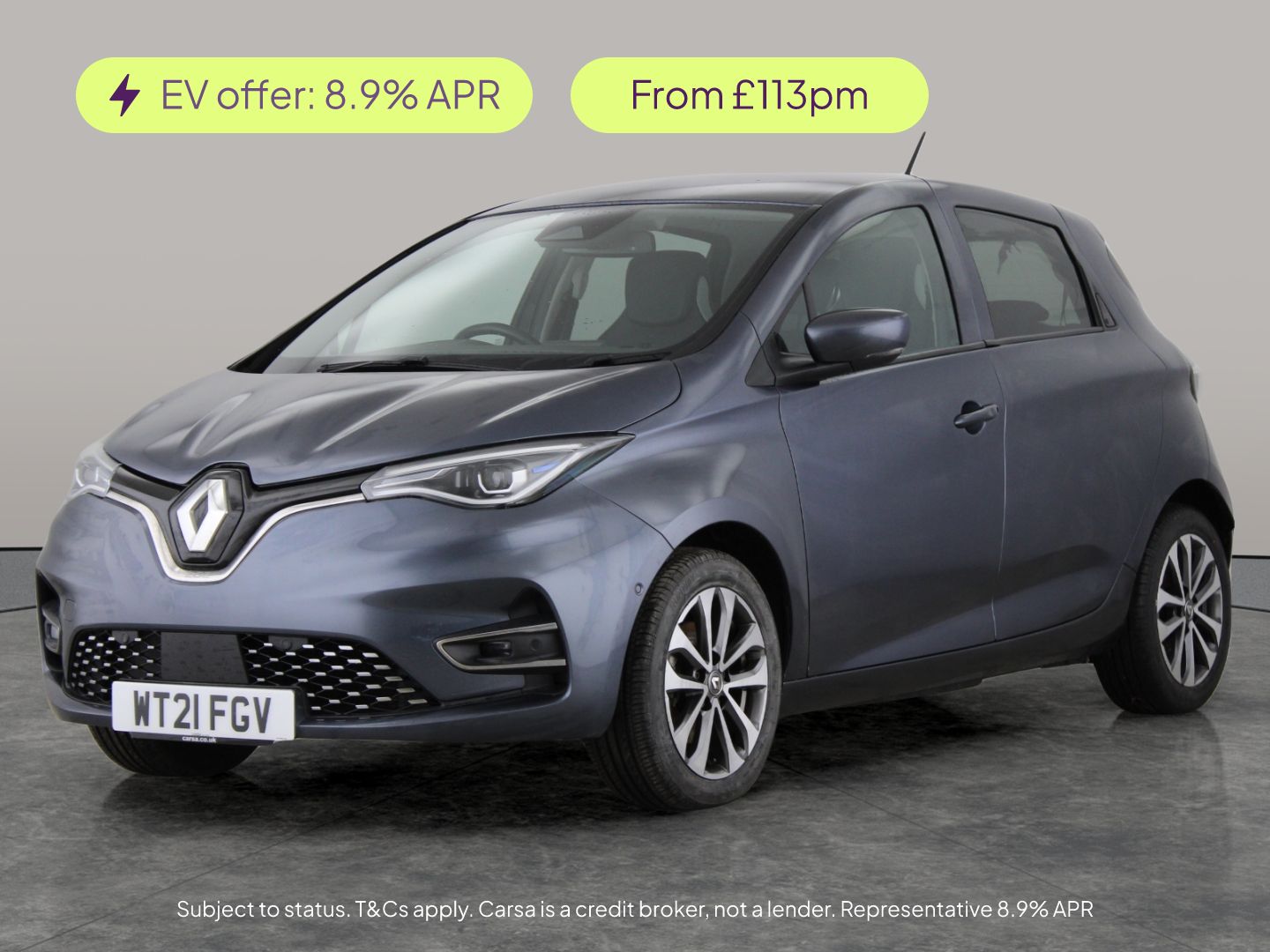 Used Renault Zoe 2021 for sale - 78133963: Photo 1