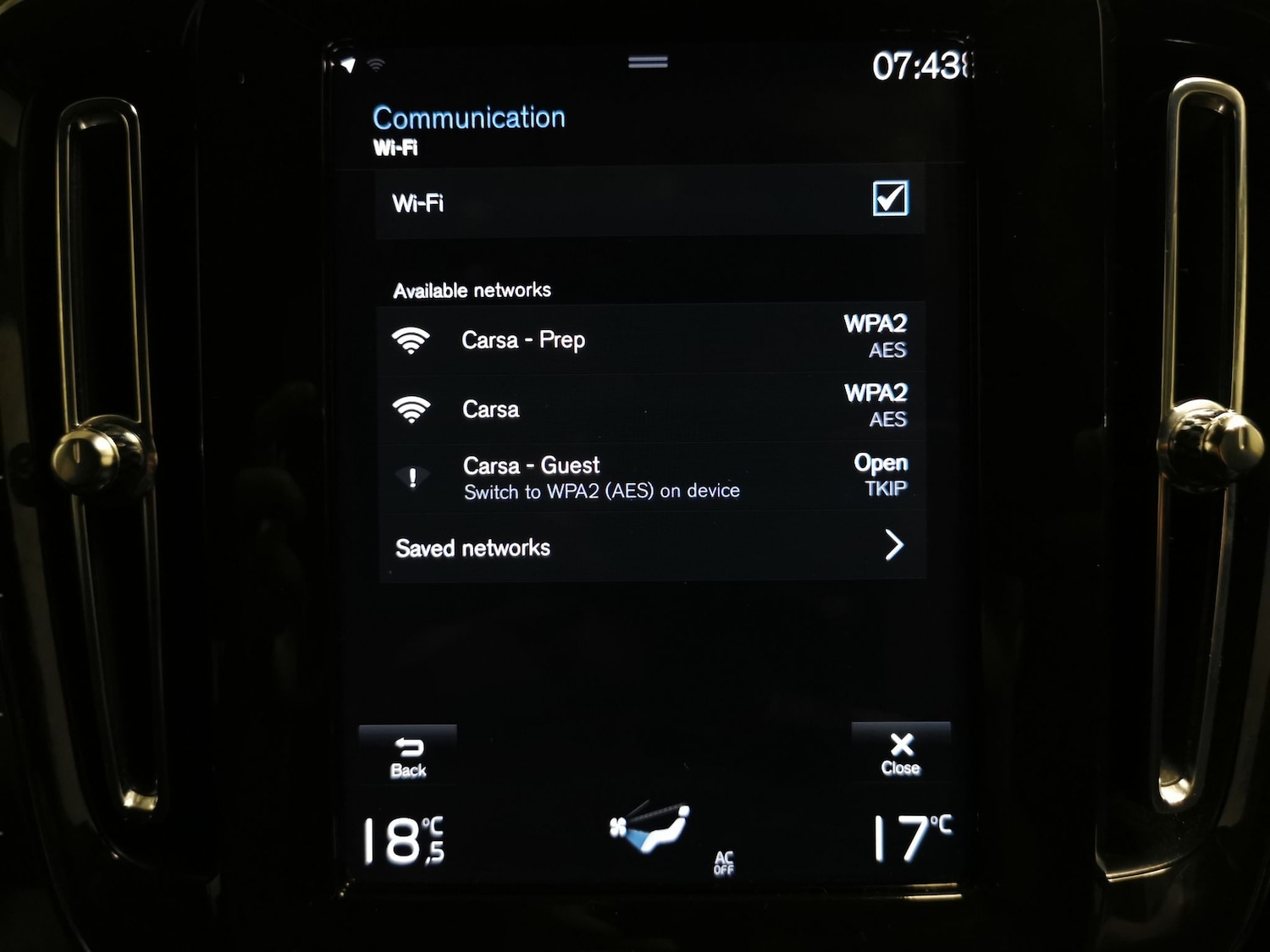 Vehicle 18