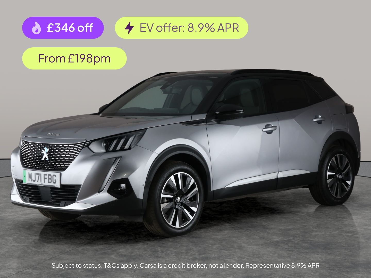 Used Peugeot 2008 2021 for sale - 76905749: Photo 1