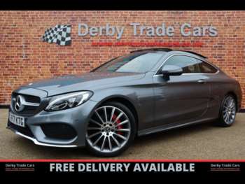 Mercedes-Benz, C-Class 2019 1.5 C200 MHEV AMG Line G-Tronic+ Euro 6 (s/s) 2dr