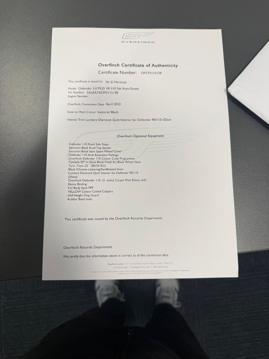 Used Land Rover Defender 2022 for sale - 77388827: Photo 5