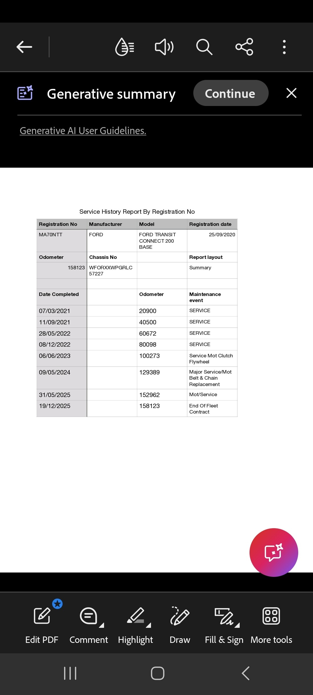 Used Ford Transit Connect 2020 for sale - 77127686: Photo 22