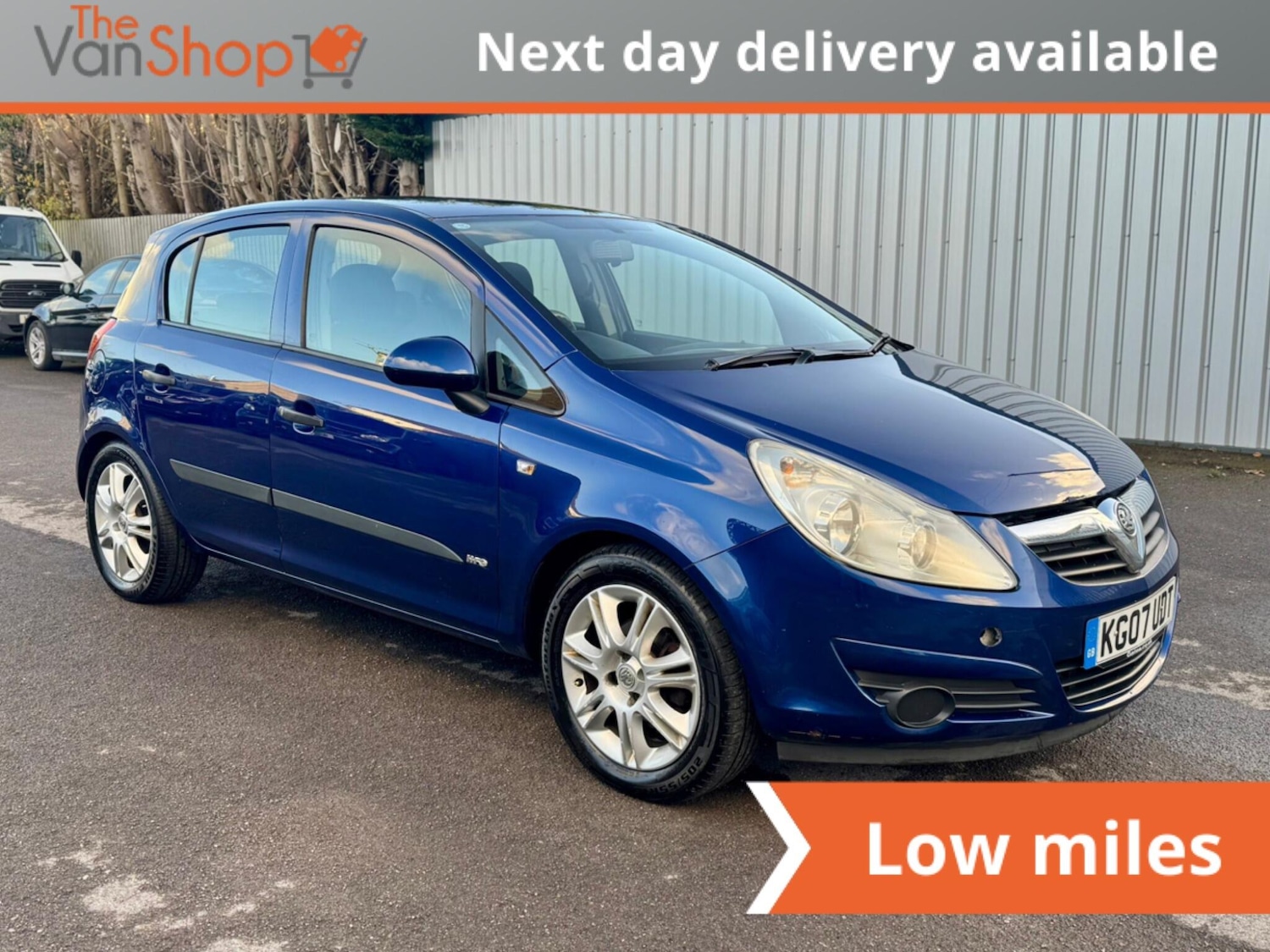 Used Vauxhall Corsa 2007 for sale - 76527755: Photo 1
