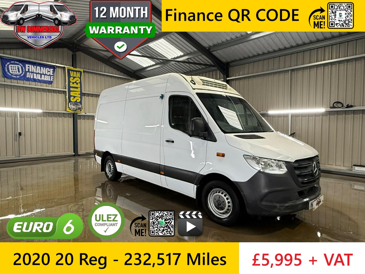 Used Mercedes-Benz Sprinter 2020 for sale - 77366856: Photo 1