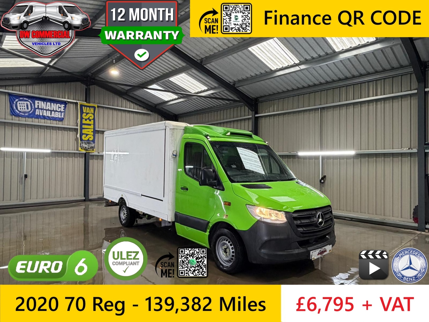 Used Mercedes-Benz Sprinter 2020 for sale - 77997348: Photo 1
