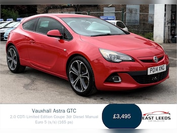 Used Vauxhall Astra GTC 2014 for sale - 78555090: Photo