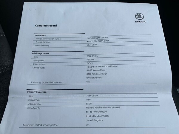 Used Skoda Karoq 2021 for sale - 76235365: Photo 49