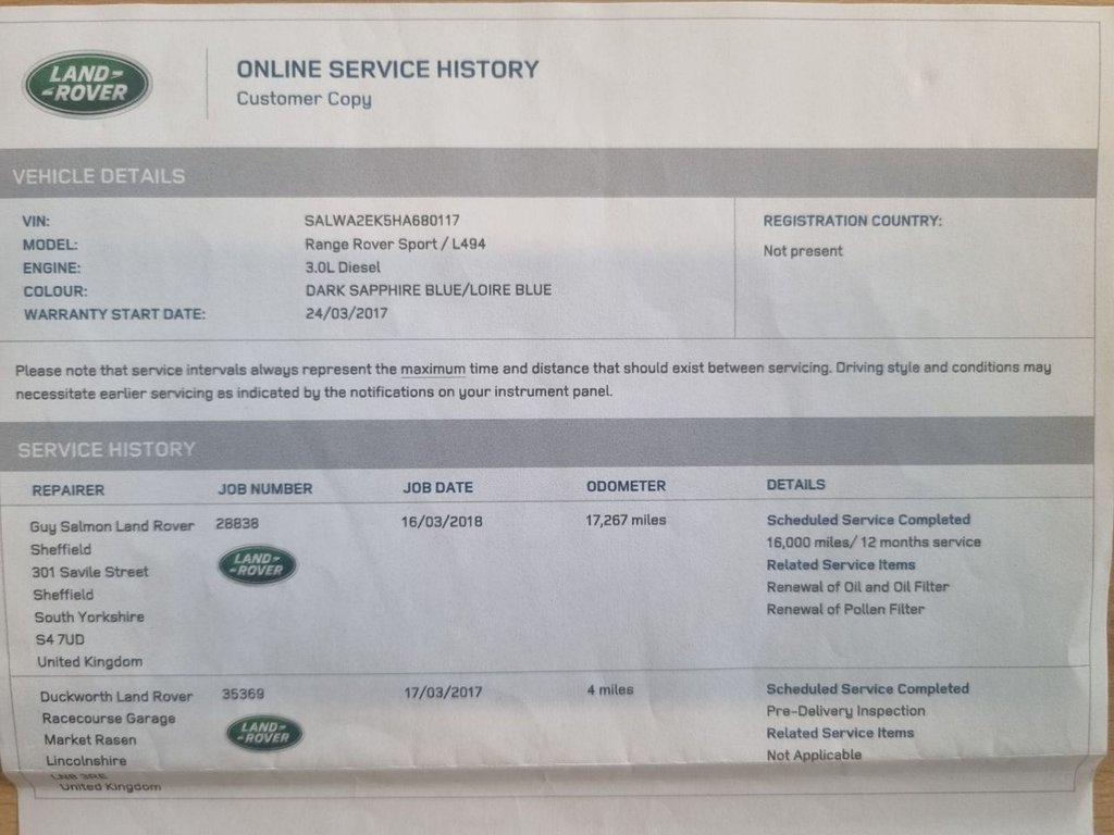 Used Land Rover Range Rover Sport 2017 for sale - 77770467: Photo 33