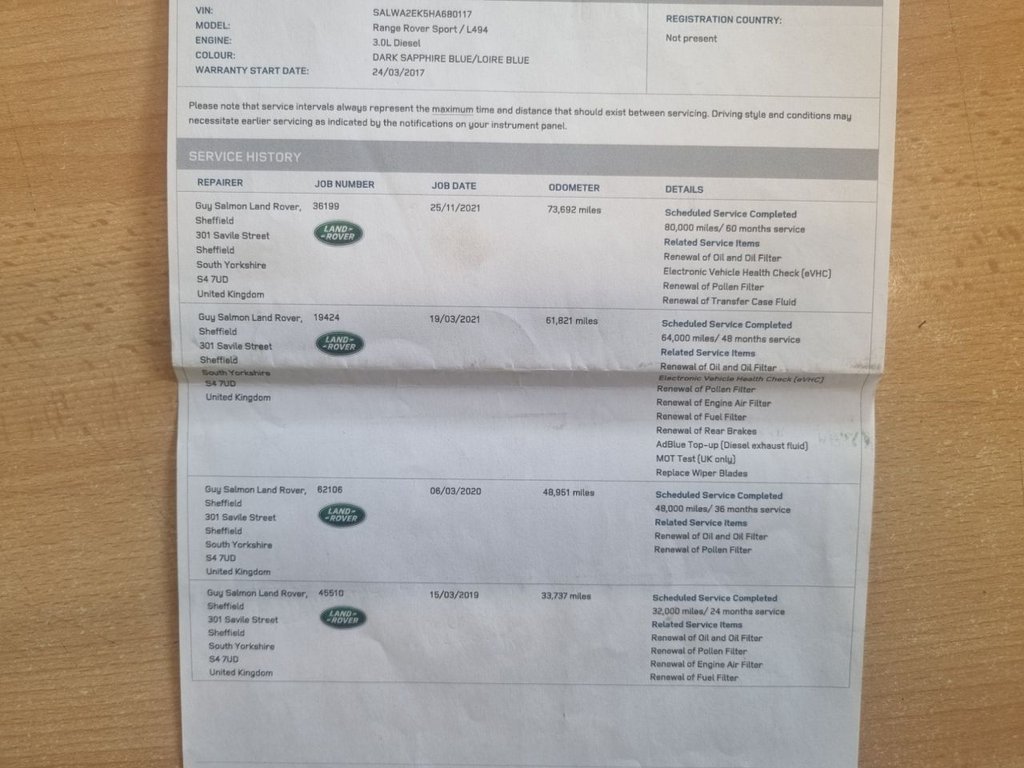 Used Land Rover Range Rover Sport 2017 for sale - 77770467: Photo 35