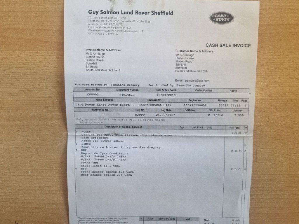 Used Land Rover Range Rover Sport 2017 for sale - 77770467: Photo 36