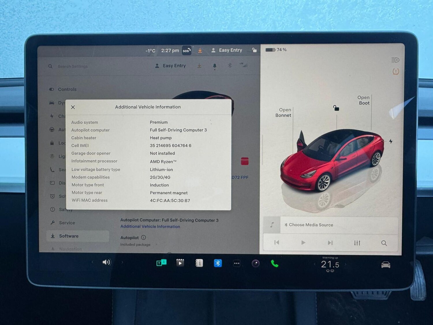 Used Tesla Model 3 for sale - 77191015: Photo 20