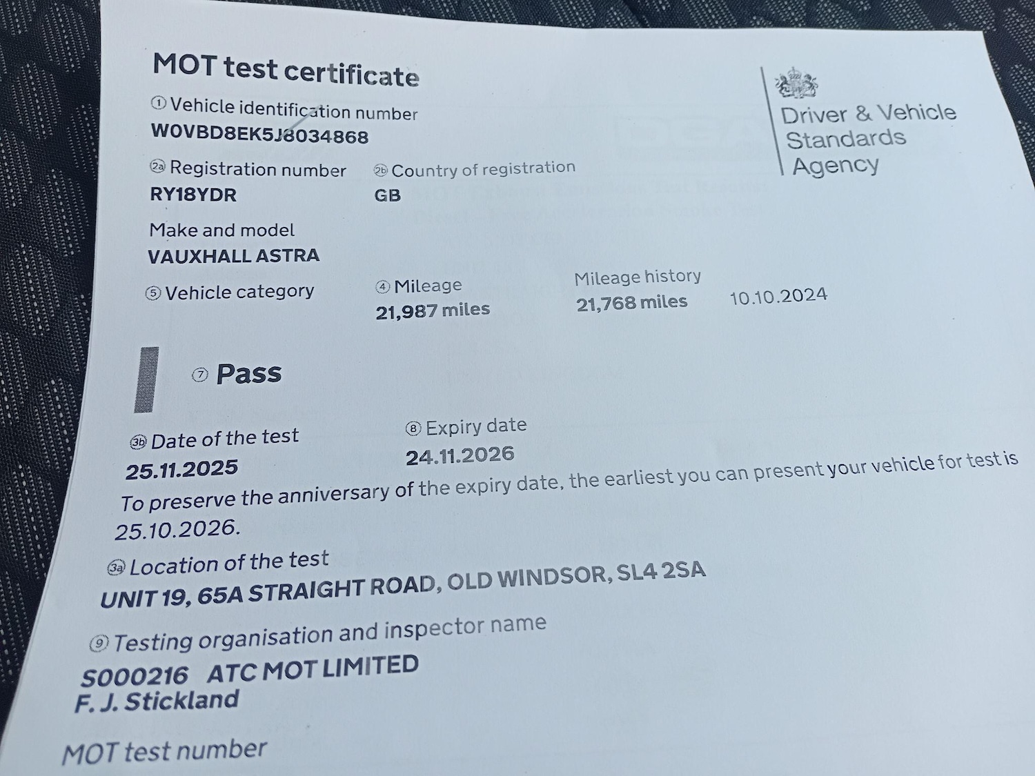 Used Vauxhall Astra 2024 for sale - 76735489: Photo 13