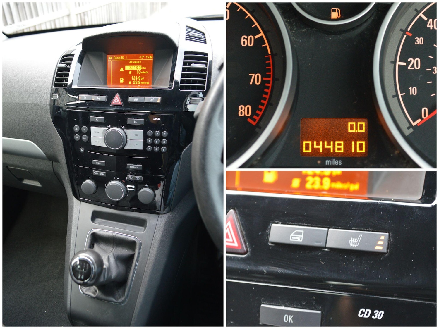 Used Vauxhall Zafira 2012 for sale - 76633695: Photo 6