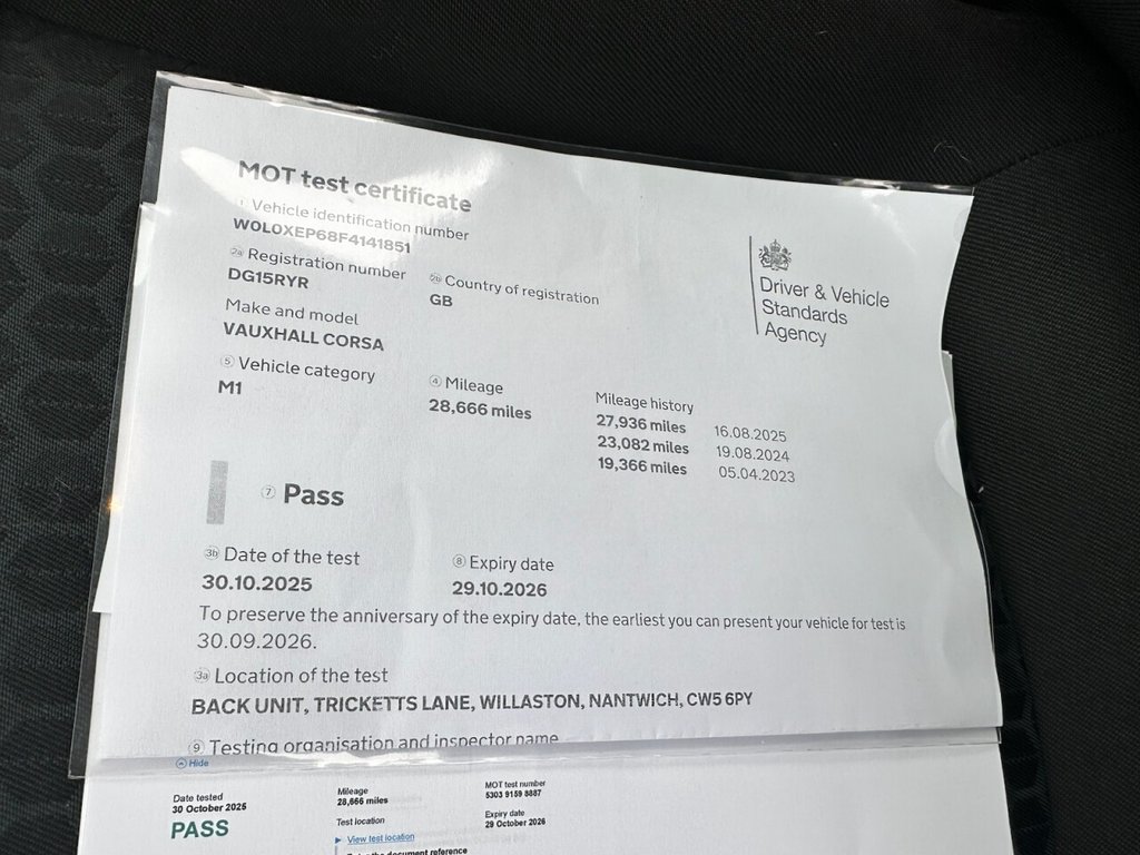 Used Vauxhall Corsa 2015 for sale - 76469715: Photo 29