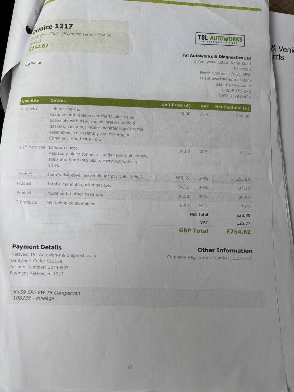 Used Volkswagen Transporter 2009 for sale - 77263108: Photo 31