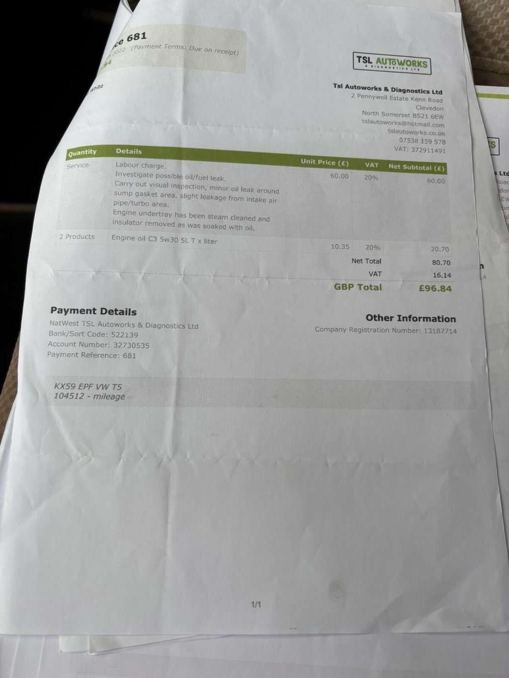 Used Volkswagen Transporter 2009 for sale - 77263108: Photo 48