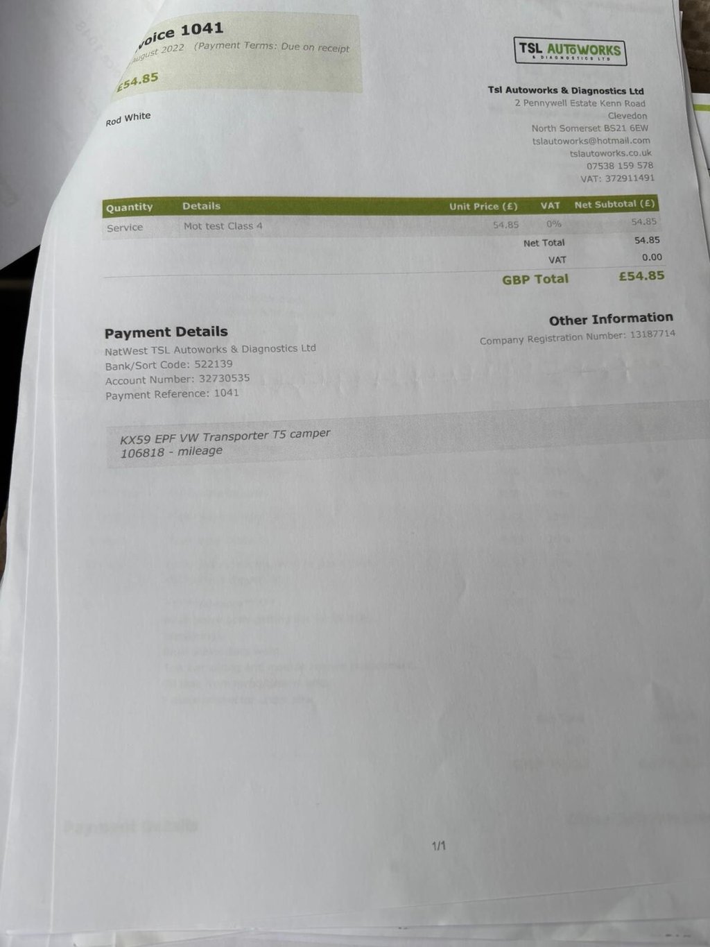 Used Volkswagen Transporter 2009 for sale - 77263108: Photo 50