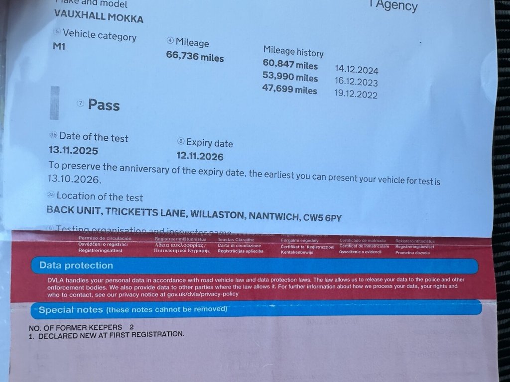 Used Vauxhall Mokka 2016 for sale - 76631886: Photo 12