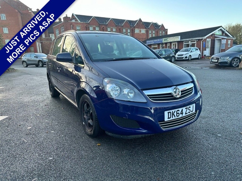 Used Vauxhall Zafira 2014 for sale - 76740285: Photo 1