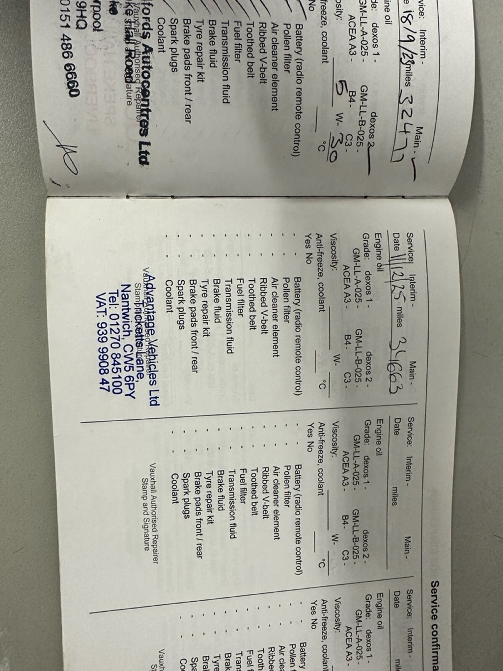 Used Vauxhall Zafira 2014 for sale - 76740285: Photo 31