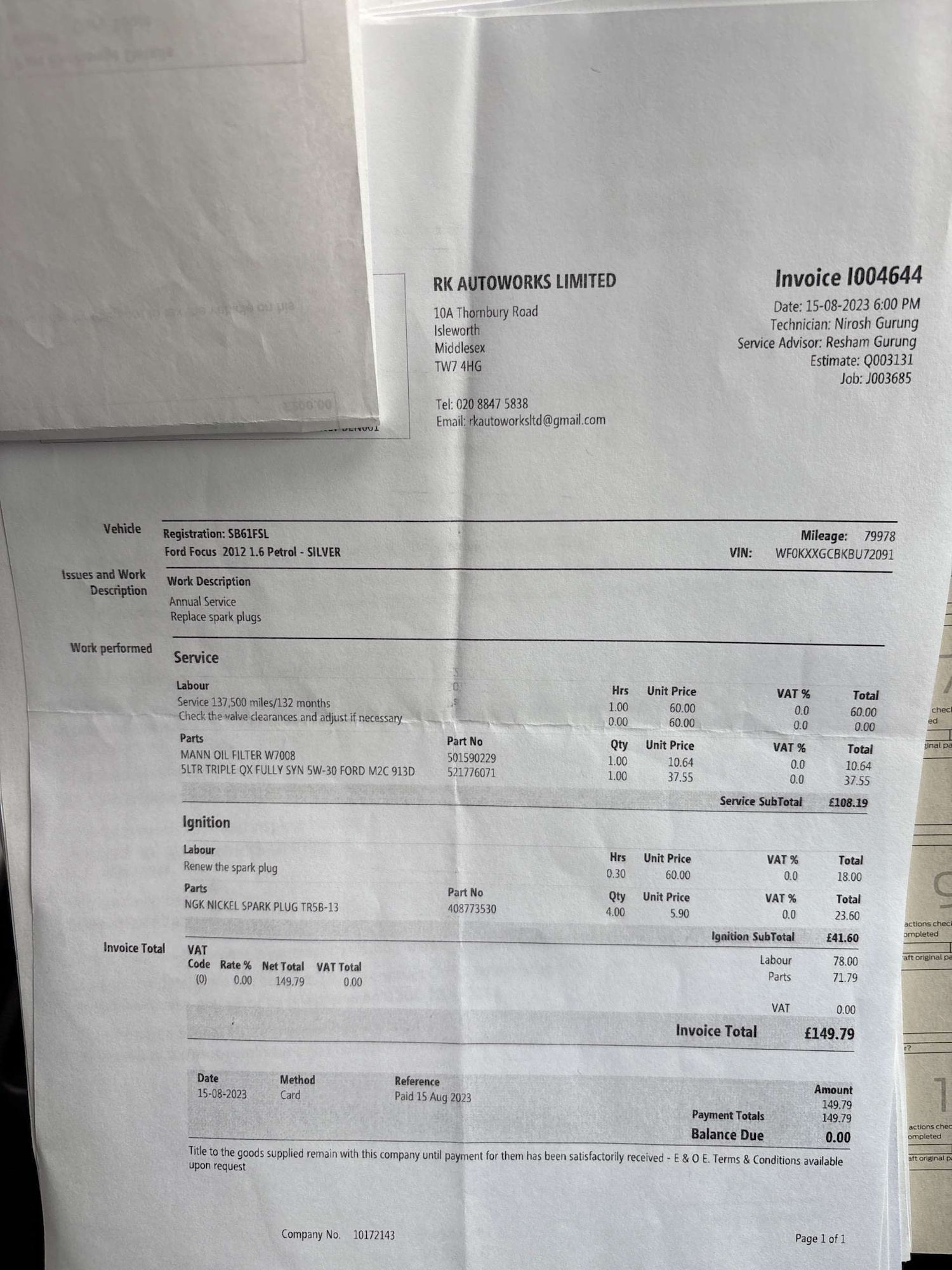 Used Ford Focus 2012 for sale - 77032624: Photo 16