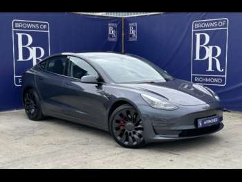 2022 - (Dual Motor) Performance Saloon 4dr Electric Auto 4WDE (Performance Upgrade