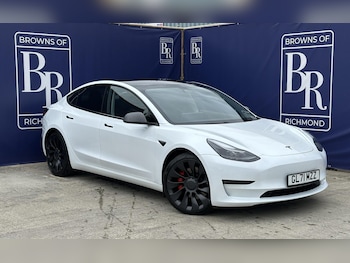 2022 - (Dual Motor) Performance Saloon 4dr Electric Auto 4WDE (Performance Upgrade