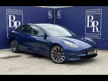 2022 - (Dual Motor) Performance Saloon 4dr Electric Auto 4WDE (Performance Upgrade