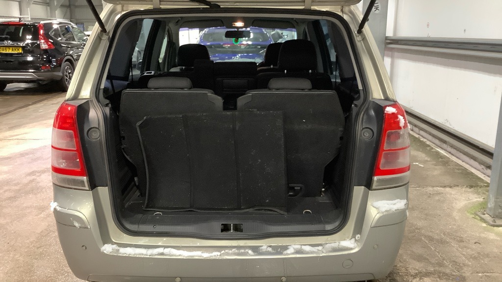 Used Vauxhall Zafira 2008 for sale - 77128610: Photo 9