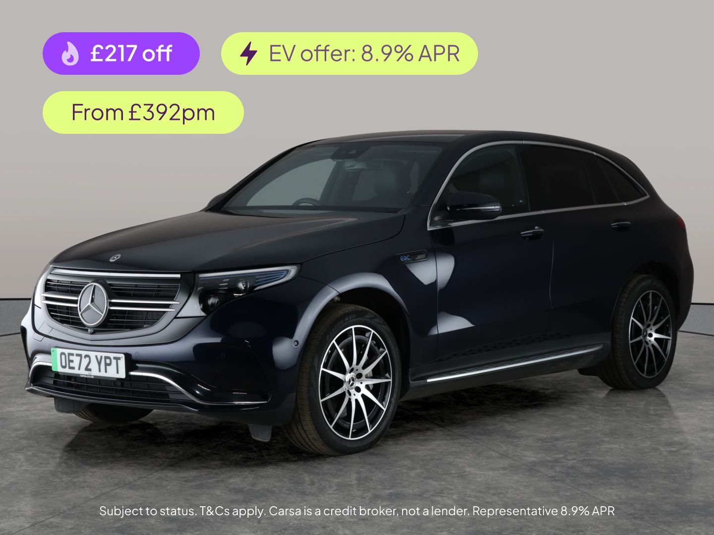 Used Mercedes-Benz EQC 2022 for sale - 76941161: Photo 1