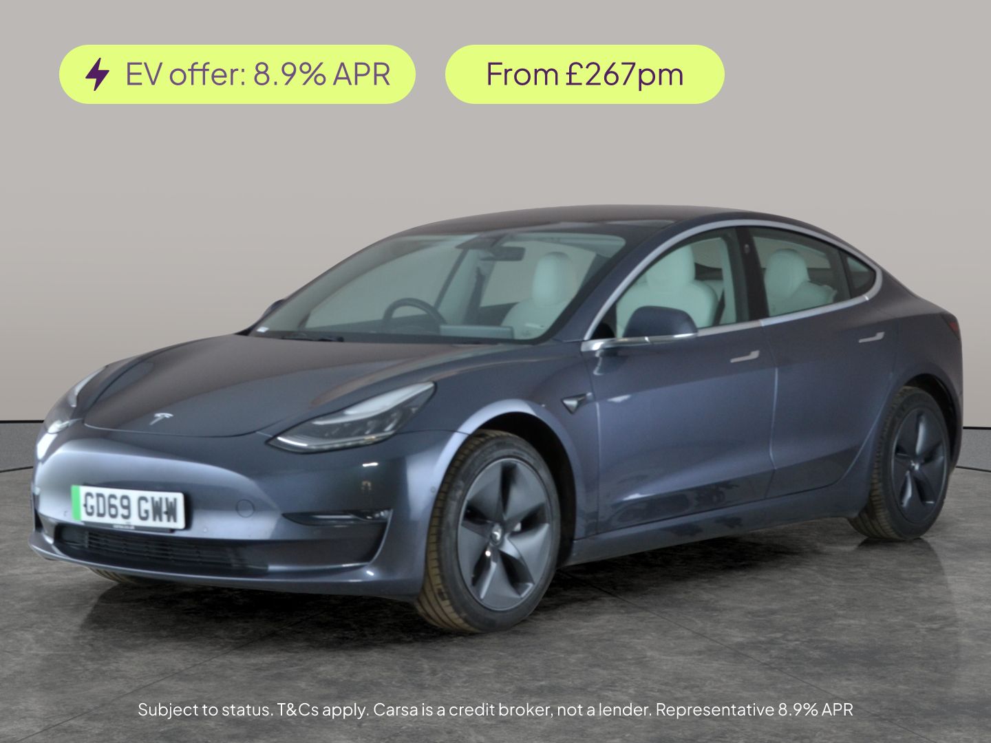 Used Tesla Model 3 2019 for sale - 77165640: Photo 1