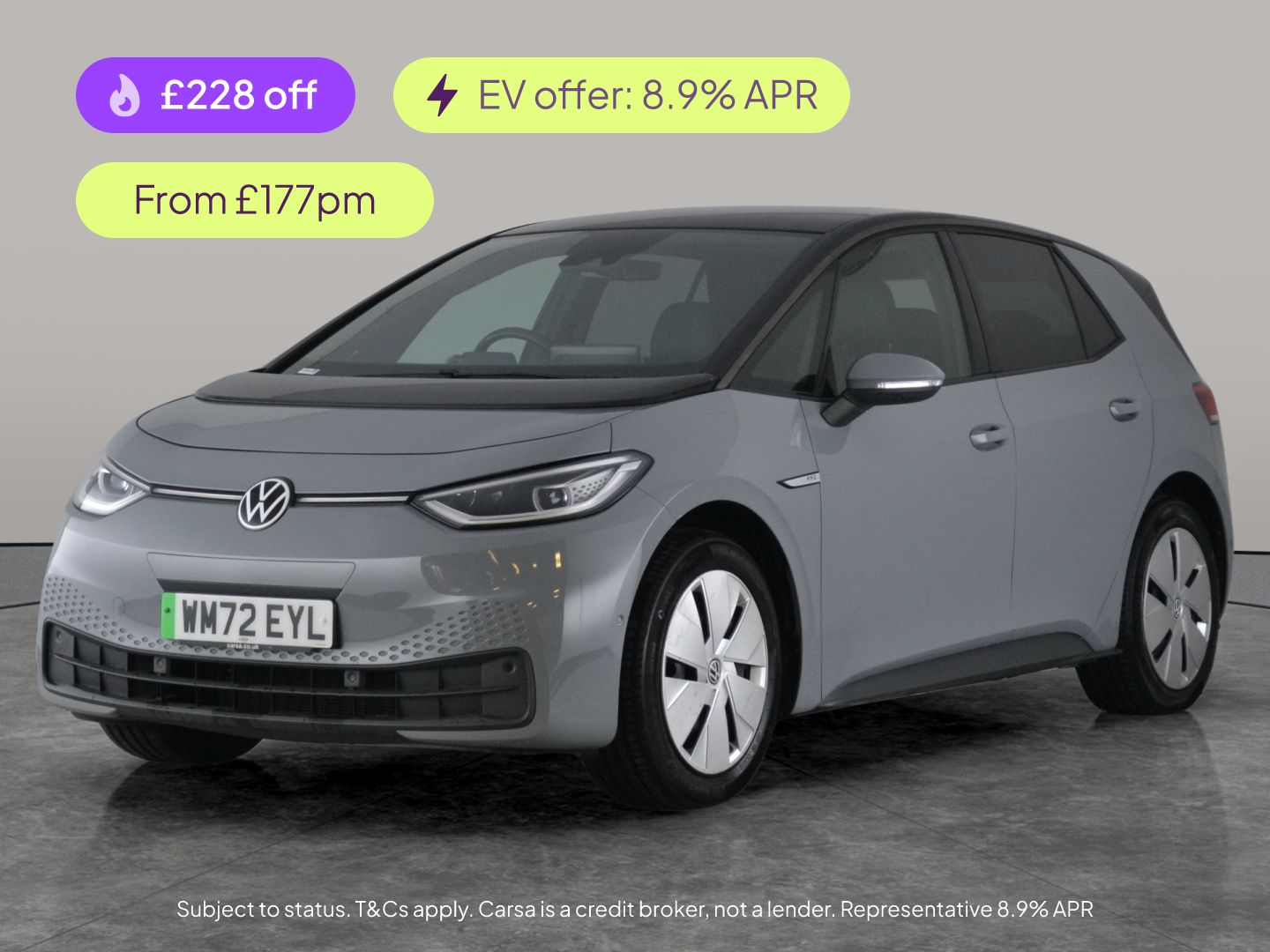 Used Volkswagen ID.3 2023 for sale - 77894205: Photo 1