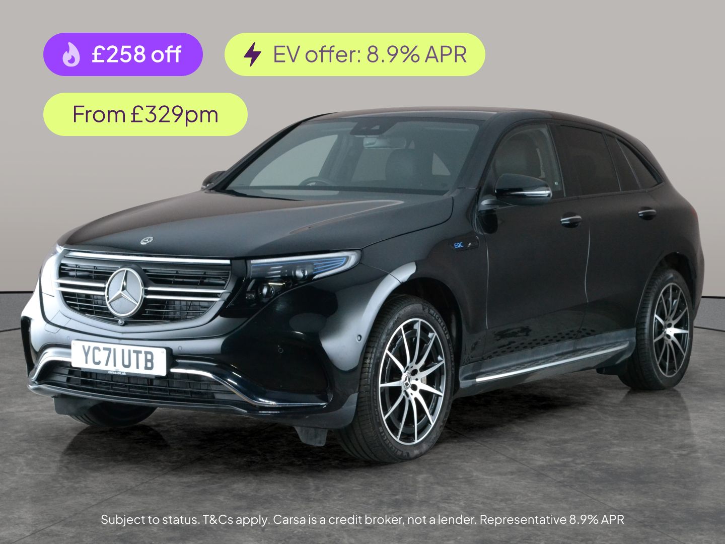 Used Mercedes-Benz EQC 2022 for sale - 77077783: Photo 1