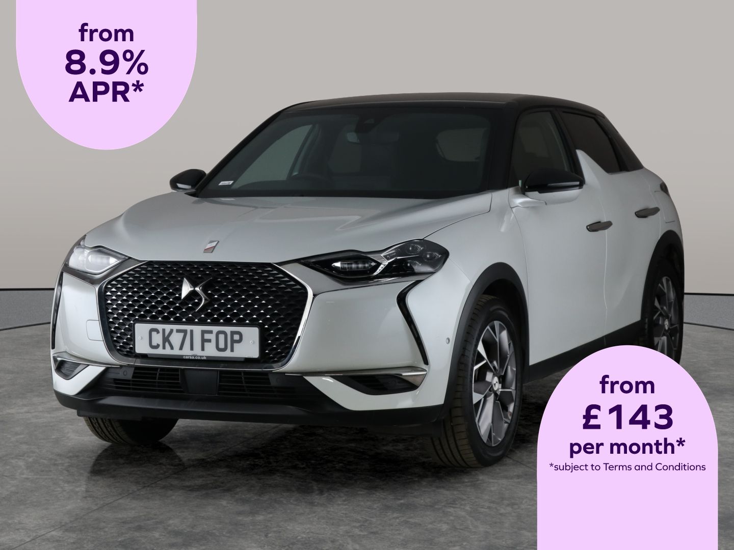 Used DS Automobiles DS 3 Crossback 2021 for sale - 76648601: Photo 1