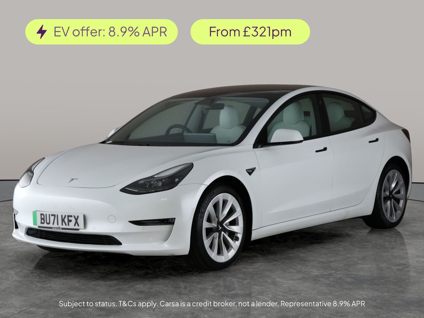 Used Tesla Model 3 2021 for sale - 76854809: Photo 1