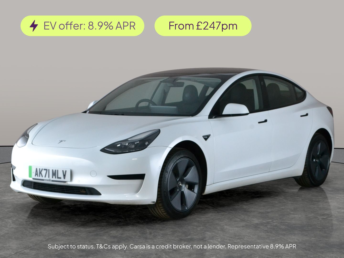 Used Tesla Model 3 2021 for sale - 78199639: Photo 1