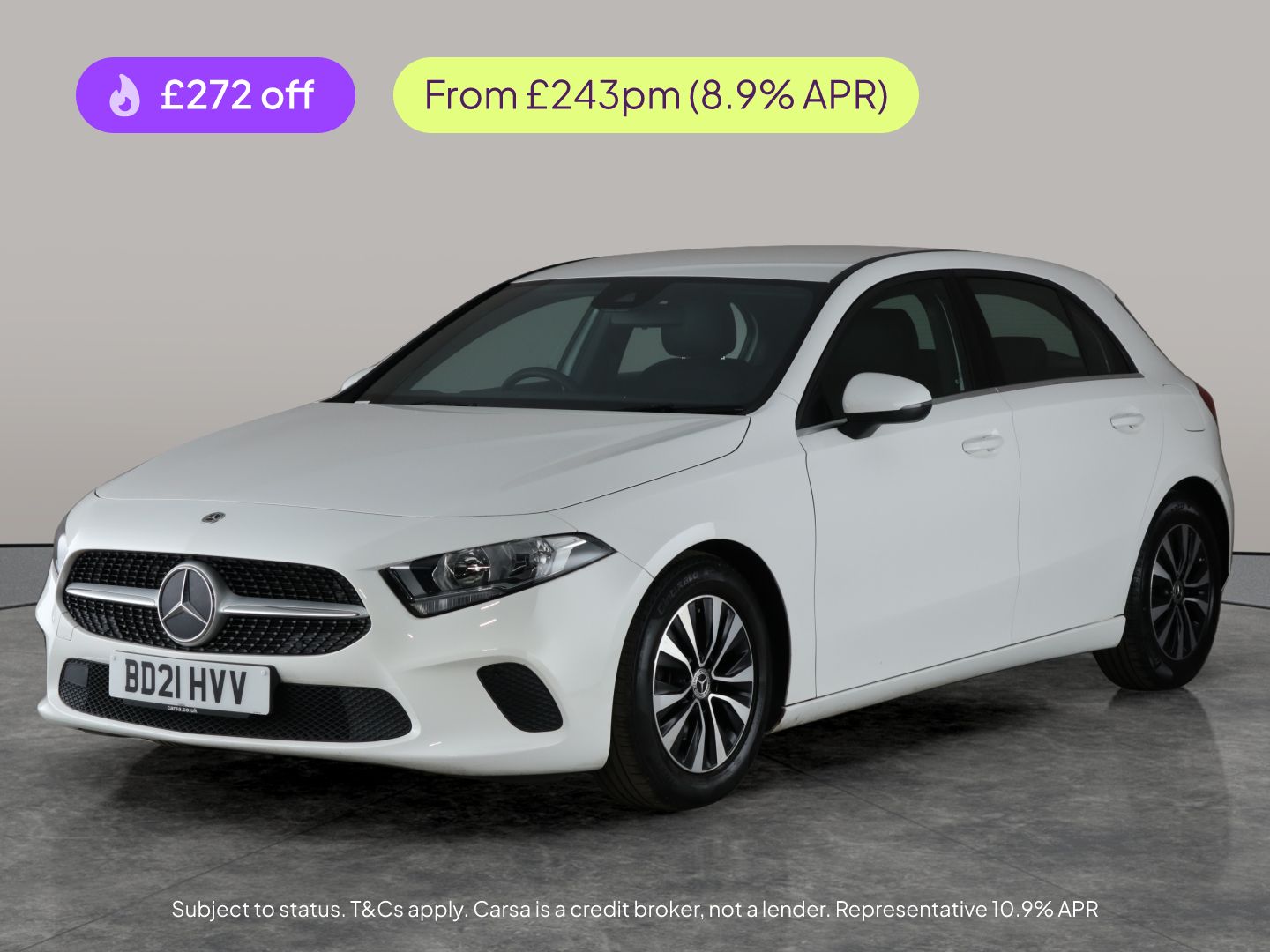 Used Mercedes-Benz A-Class 2021 for sale - 76821890: Photo 1