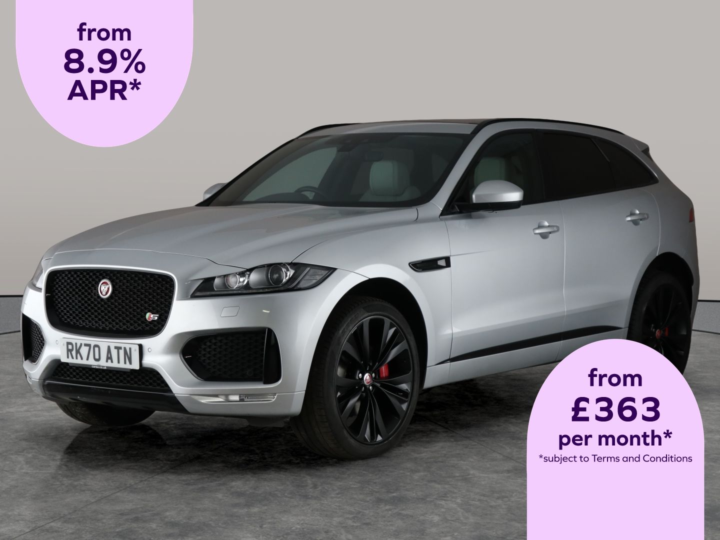 Used Jaguar F-Pace 2020 for sale - 76507939: Photo 1