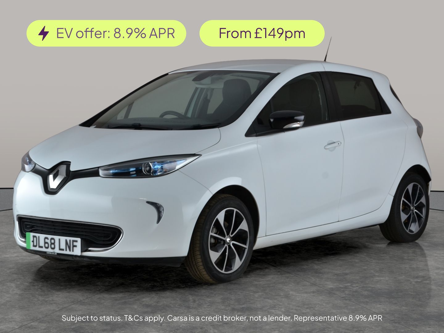 Used Renault Zoe 2019 for sale - 77086316: Photo 1