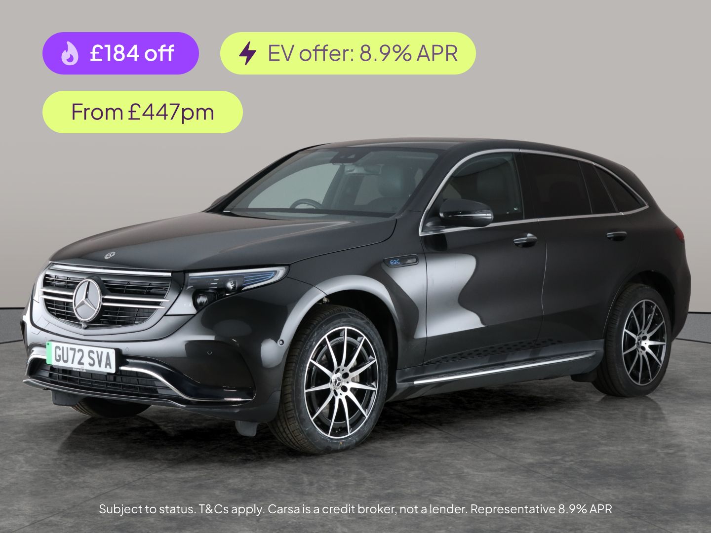 Used Mercedes-Benz EQC 2022 for sale - 76821857: Photo 1