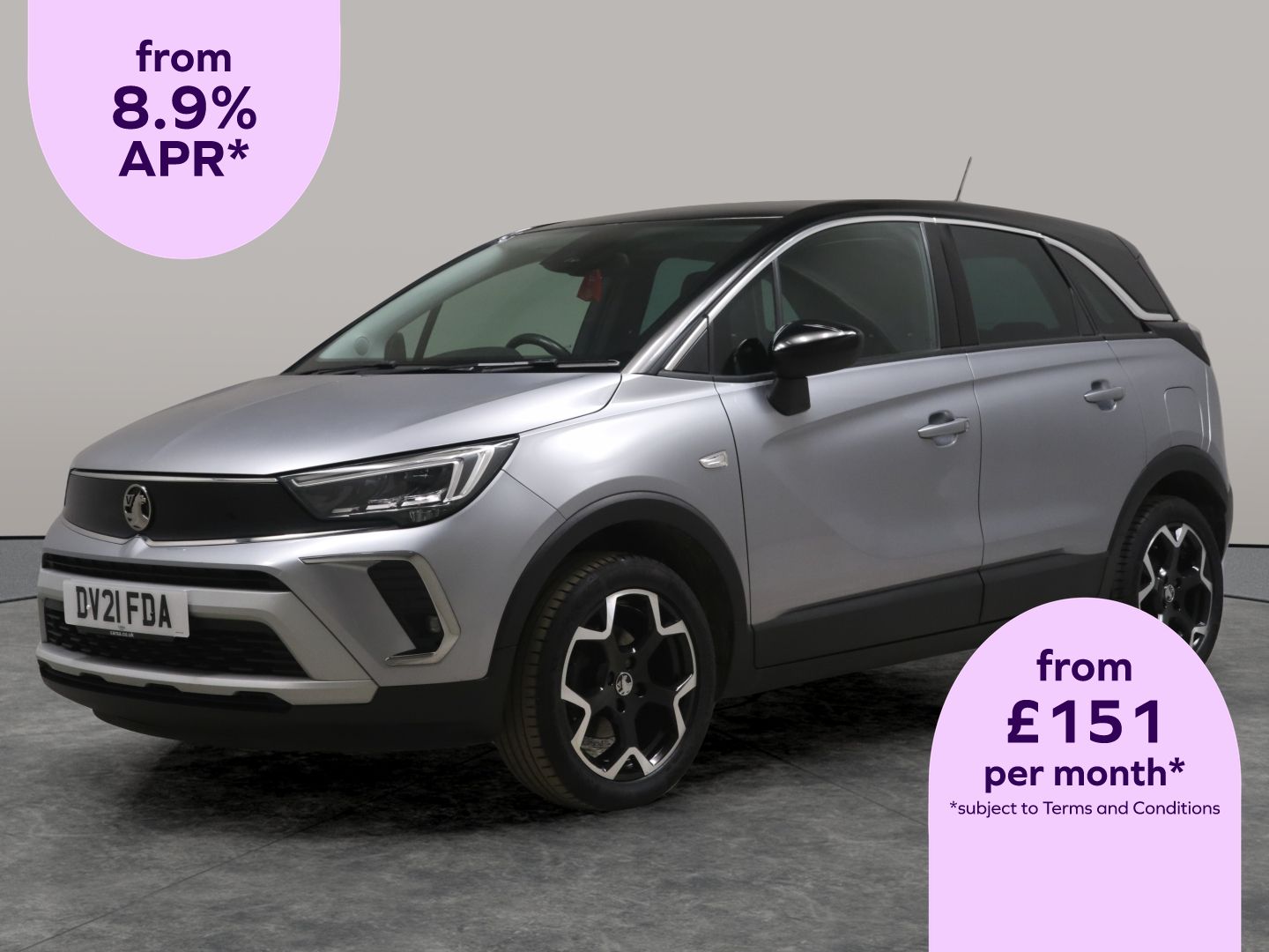 Used Vauxhall Crossland 2021 for sale - 76650861: Photo 1