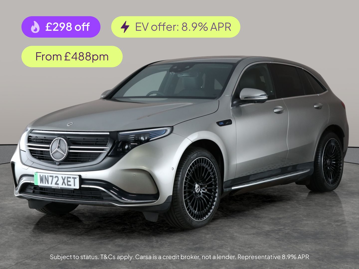 Used Mercedes-Benz EQC 2022 for sale - 77071283: Photo 1