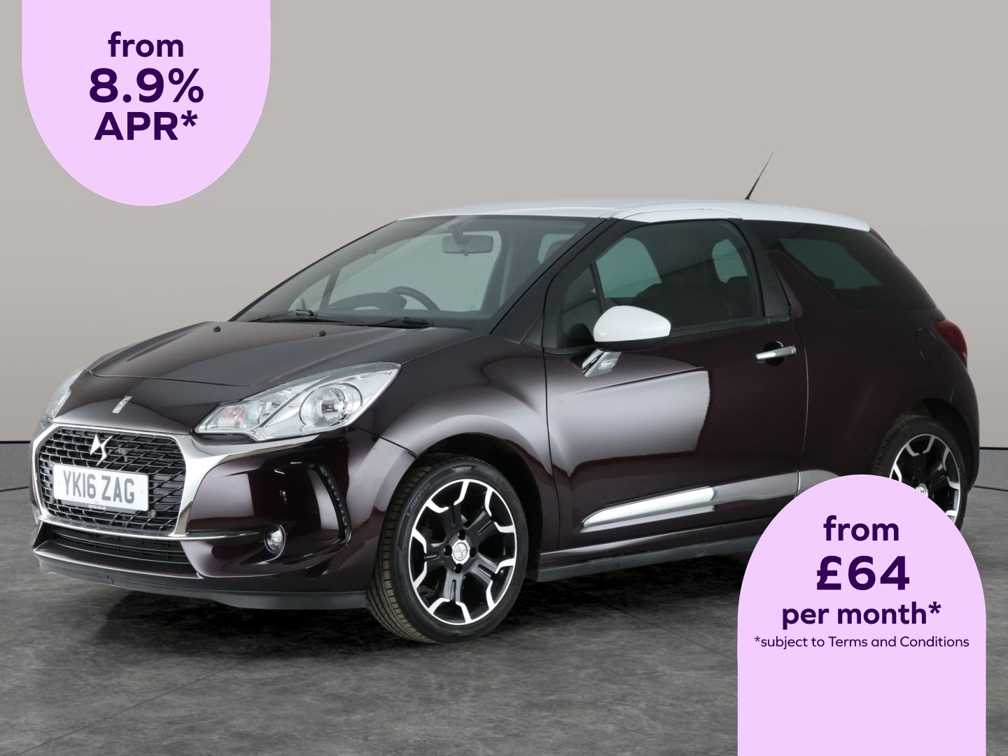 Used DS Automobiles DS 3 2016 for sale - 76507977: Photo 1
