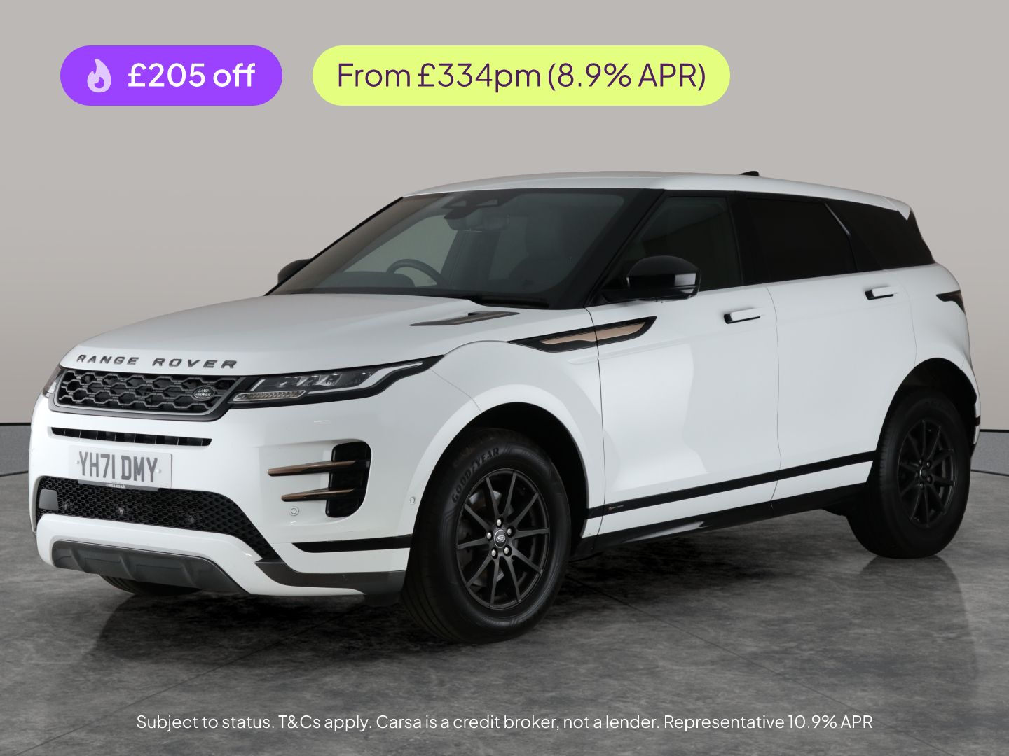 Used Land Rover Range Rover Evoque 2021 for sale - 76941159: Photo 1