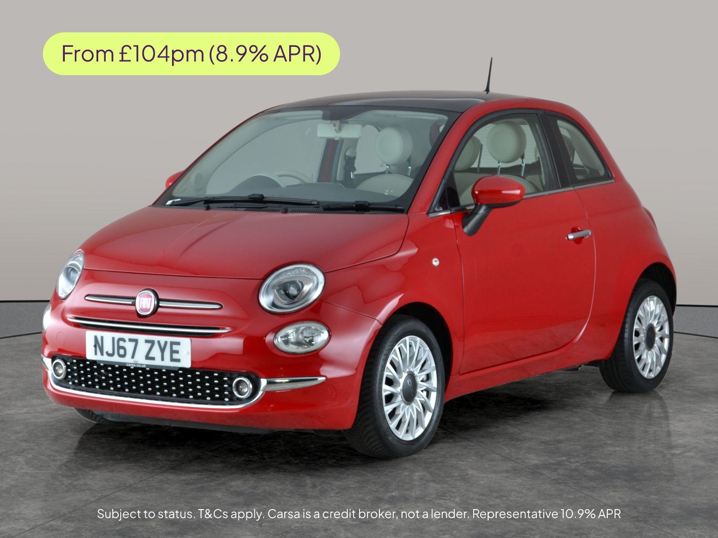 Used Fiat 500 2017 for sale - 77718435: Photo 1