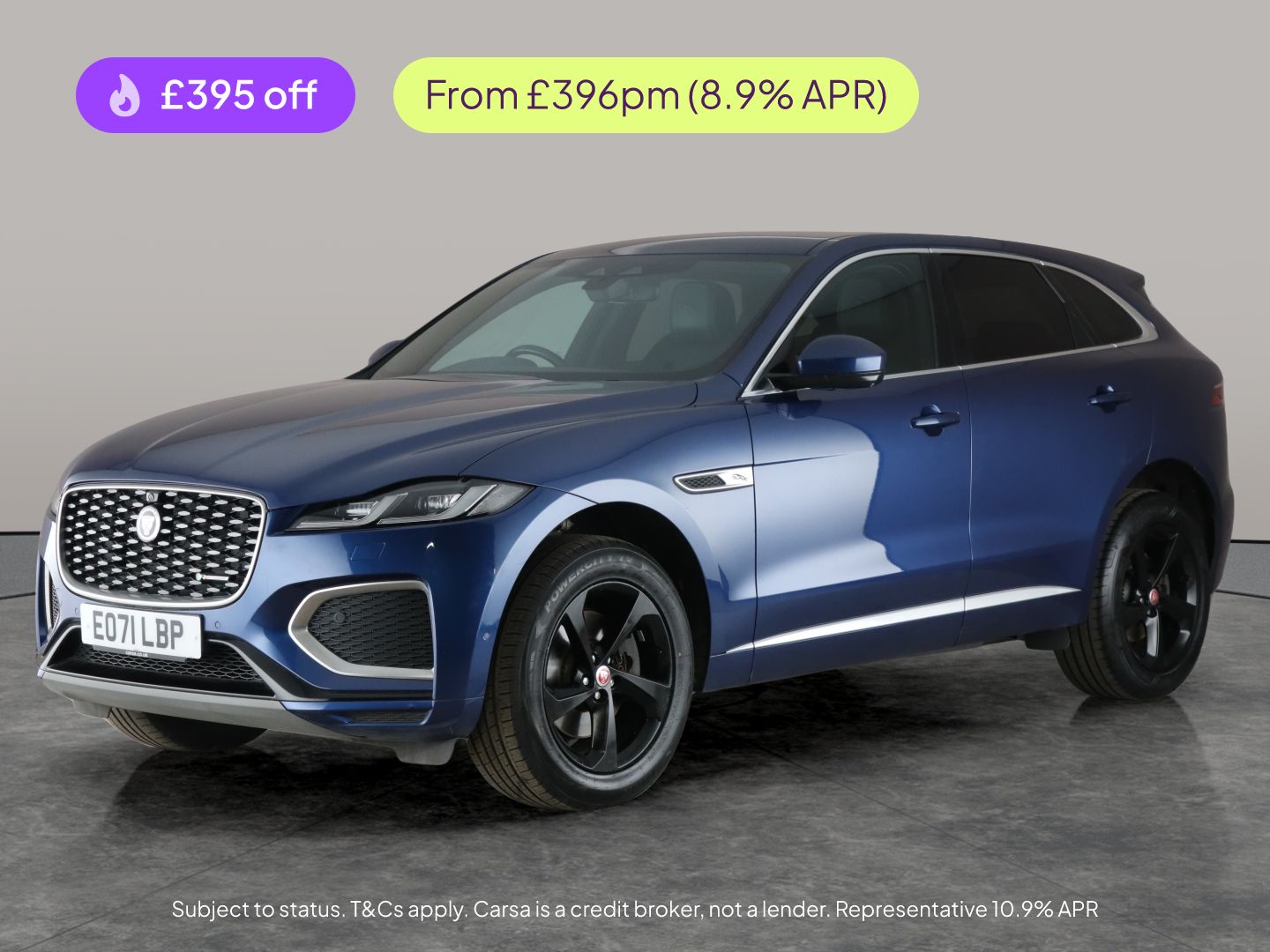 Used Jaguar F-Pace 2021 for sale - 76901782: Photo 1