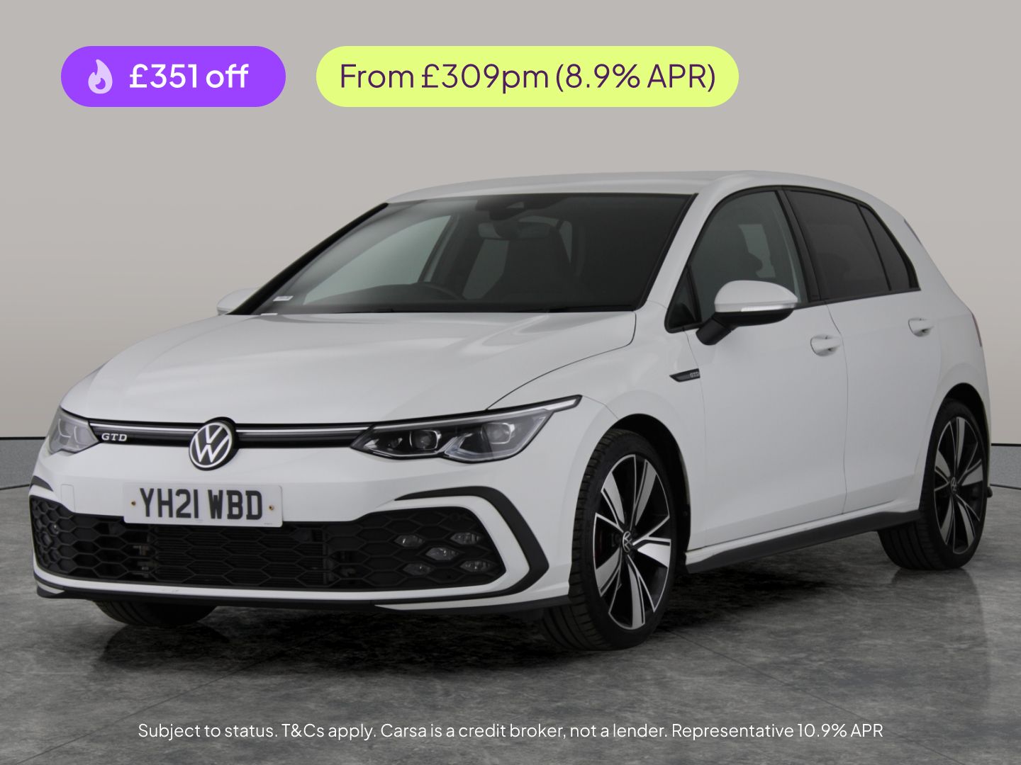 Used Volkswagen Golf 2021 for sale - 77902179: Photo 1