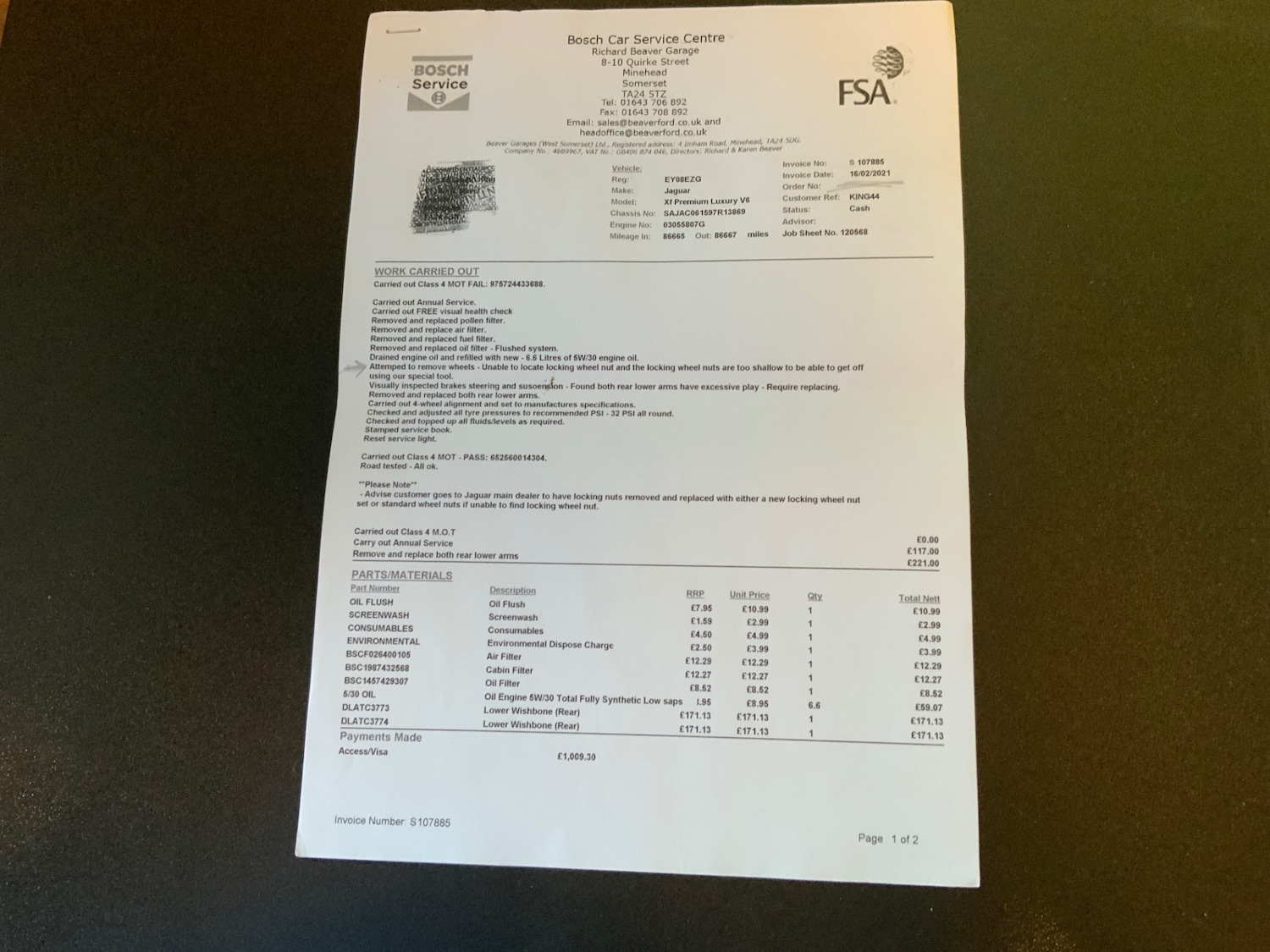 Used Jaguar XF 2008 for sale - 76330059: Photo 25