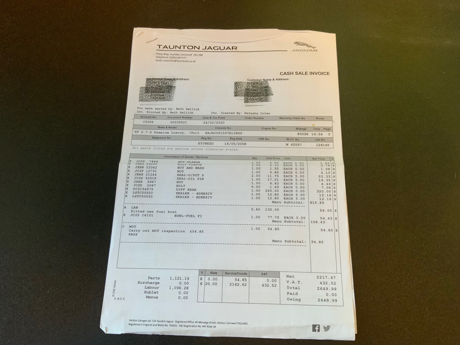 Used Jaguar XF 2008 for sale - 76330059: Photo 27